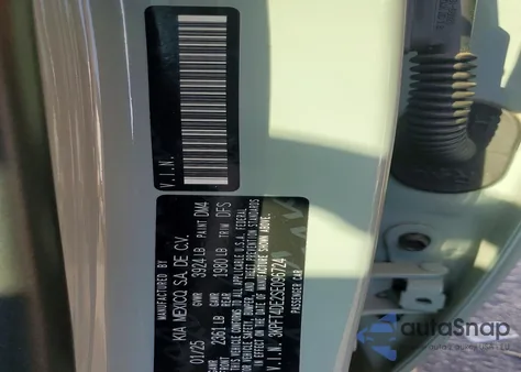 2025 Kia K4 Lx z USA, uszkodzony, nr VIN 3KPFT4DE2SE096724